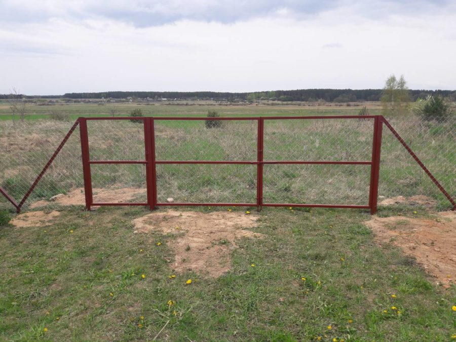 Забор из сетки рабицы 280м с воротами и калиткой фото6 в Грозном