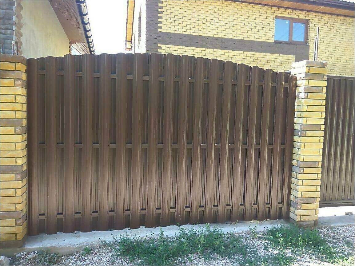 забор из штакетника 110м фото4 в Грозном