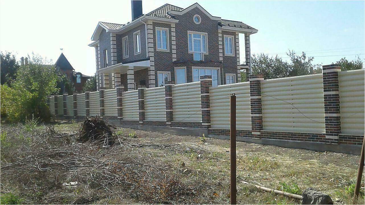 Забор из штакетника 115м фото6 в Грозном
