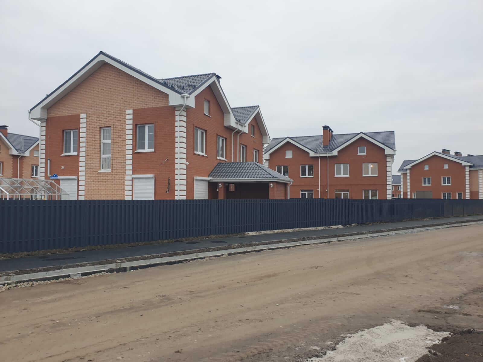 Забор из штакетника 230м Серый Графит фото6 в Грозном