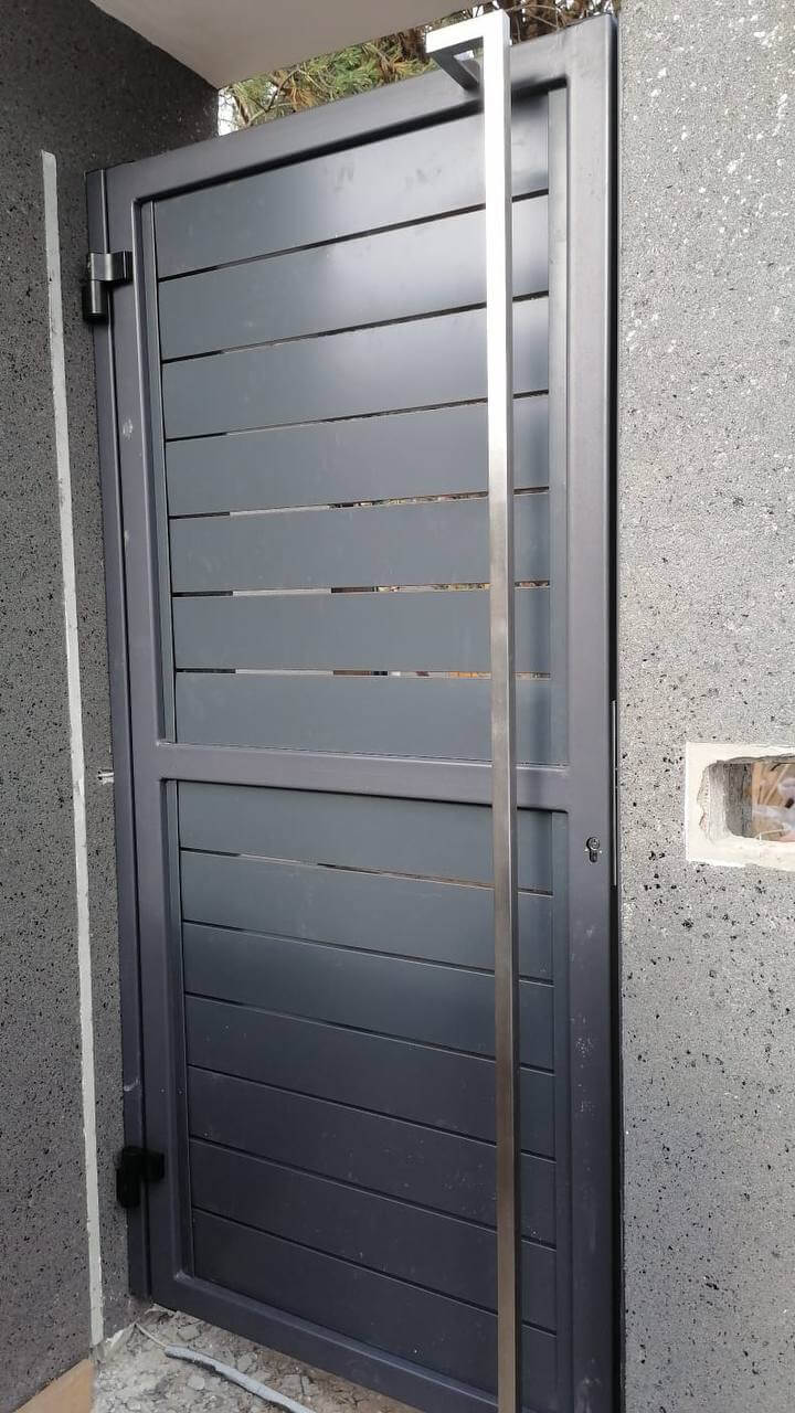 Забор-ранчо из металлопланкена 36м RAL7024 Серый Графит фото 5 в Грозном