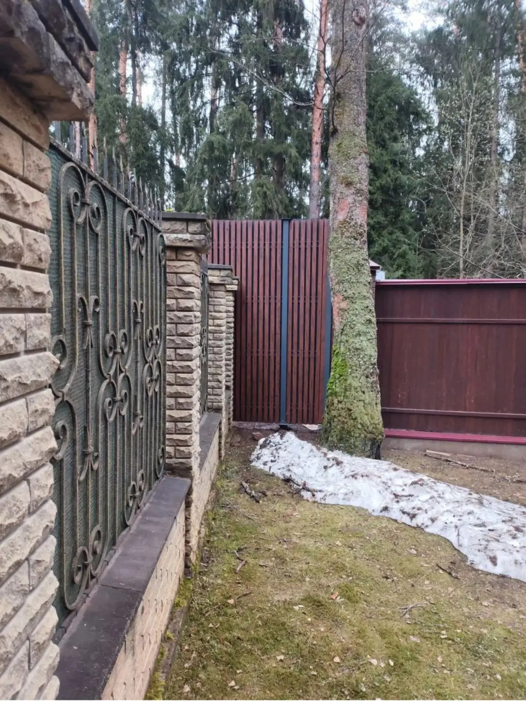 Забор из декоративных реек 7м Темный Дуб 3D Принтек фото 1 в Грозном